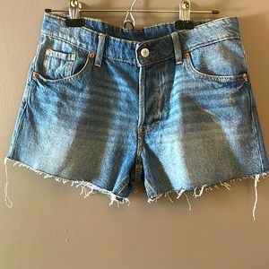 Brand new jean shorts sizes 2 & 4